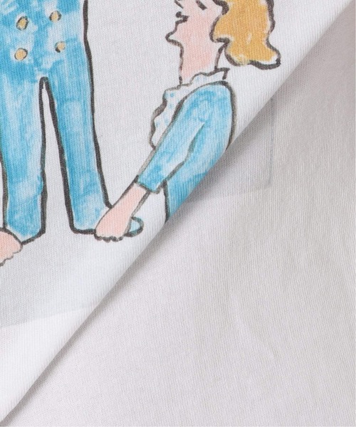 EDIFICE(エディフィス)の「《再入荷》SAVIGNAC (サビニャック) 別注 French Company プリント Tシャツ(Tシャツ/カットソー・メンズ・ホワイト/ブラック系その他/ブルー系その他/ブルー/グリーン/ホワイト系その他/パープル/ライトホワイト/ライトブルー/ブラック・X-LARGE/LARGE/MEDIUM)」の22枚目の写真