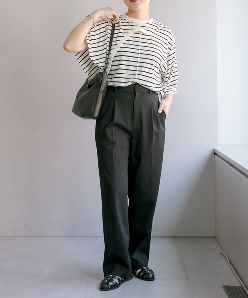 セール】《本革/軽量》ぺったんショルダーバッグ（ショルダー