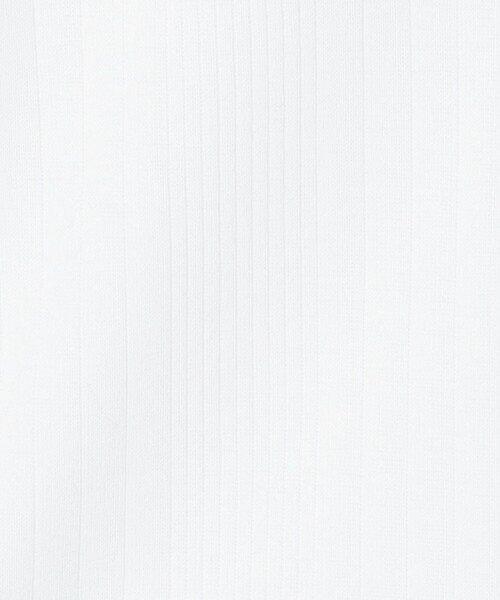 UNITED ARROWS（ユナイテッドアローズ）の「ランダムリブ フィット Tシャツ（Tシャツ/カットソー・レディース・ベージュ/ネイビー/オフホワイト・FREE）」の21枚目の写真