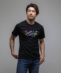 VANQUISH | VANQUISH / ヴァンキッシュ カラフル ロゴ プリント 半袖Tシャツ(Tシャツ/カットソー)