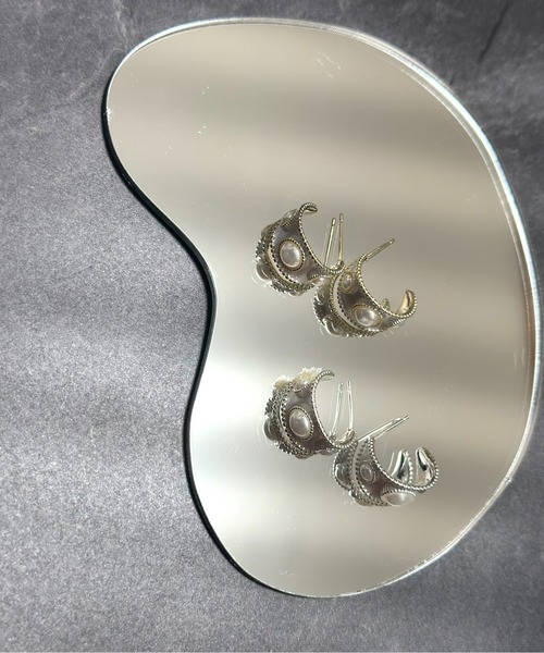 Burner(バーナー)の「【CHI SELECT】デザイン ピアス パール chi-pierce-00511 U【GBT】(ピアス(両耳用)・レディース・ゴールド/シルバー・FREE)」の4枚目の写真