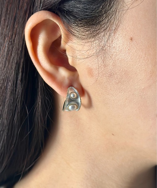 Burner(バーナー)の「【CHI SELECT】デザイン ピアス パール chi-pierce-00511 U【GBT】(ピアス(両耳用)・レディース・ゴールド/シルバー・FREE)」の10枚目の写真