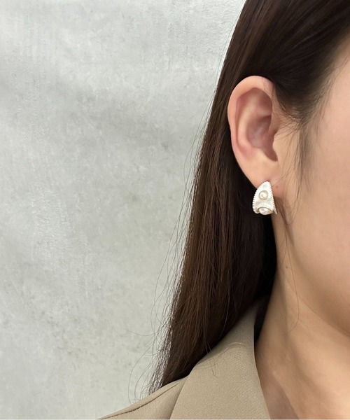 Burner(バーナー)の「【CHI SELECT】デザイン ピアス パール chi-pierce-00511 U【GBT】(ピアス(両耳用)・レディース・ゴールド/シルバー・FREE)」の13枚目の写真