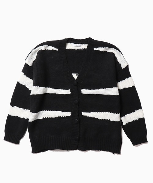 ROOPTOKYO(ループトウキョウ)の「▲Knit cardigan with color scheme / 配色柄ニットカーディガン(カーディガン/ボレロ・レディース・ブルー/ピンク/ブラック・FREE)」の11枚目の写真