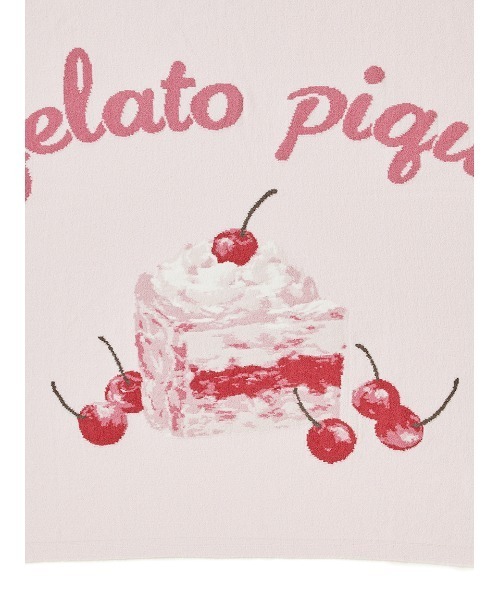 ジェラートピケ　CALORIEモチーフブランケット gelato pique (ジェラートピケ) HIGH CALORIEモチーフ