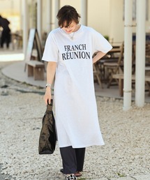 ZAKKA-BOX（ザッカボックス）の「FRANCHロゴTシャツOP（ワンピース）」