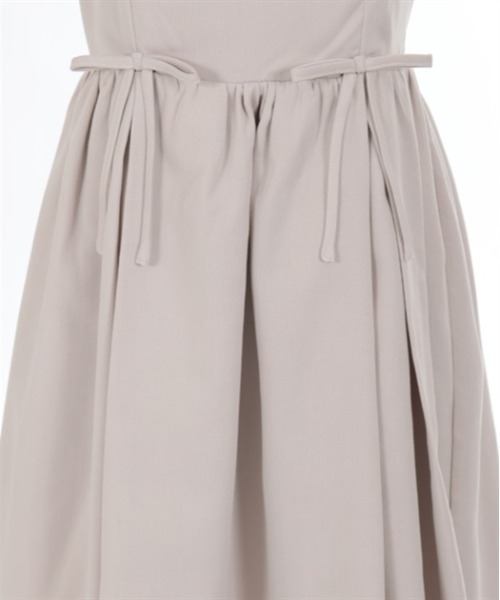 axes femme POETIQUE（アクシーズファムポエティック）の「ガーリーリボンワンピ（ワンピース・レディース・ベージュ/グレー/ブラック・MEDIUM）」の20枚目の写真