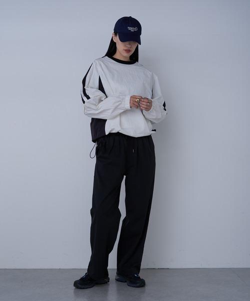 COLONY 2139（コロニートゥーワンスリーナイン）の「2WAYナイロンプルオーバー（Tシャツ/カットソー・メンズ・ブラック/ホワイト・MEDIUM/LARGE）」の7枚目の写真