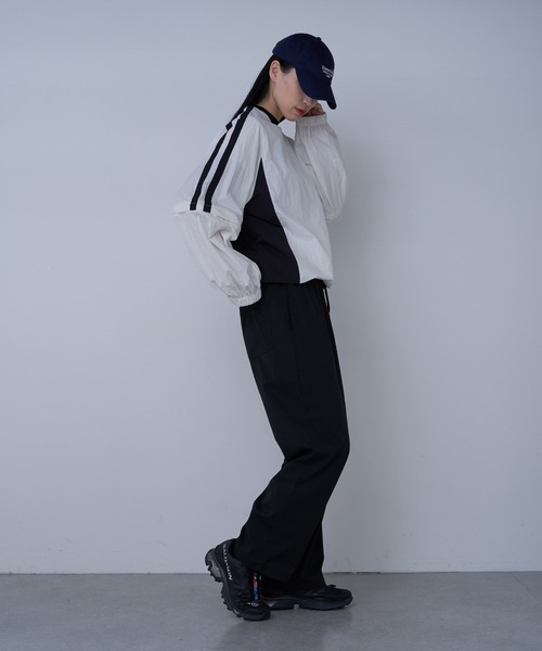 COLONY 2139（コロニートゥーワンスリーナイン）の「2WAYナイロンプルオーバー（Tシャツ/カットソー・メンズ・ブラック/ホワイト・MEDIUM/LARGE）」の8枚目の写真