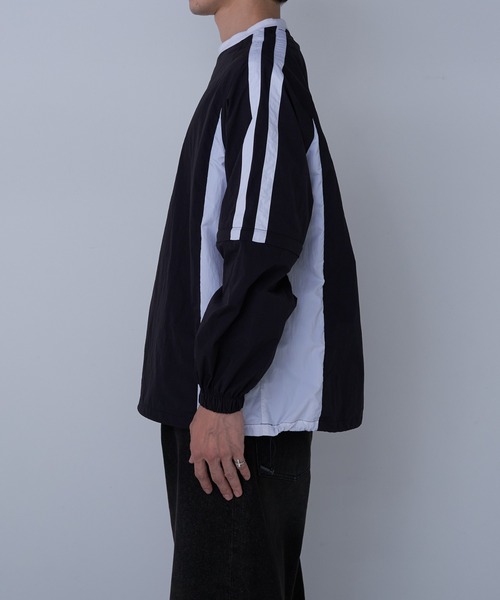 COLONY 2139（コロニートゥーワンスリーナイン）の「2WAYナイロンプルオーバー（Tシャツ/カットソー・メンズ・ブラック/ホワイト・MEDIUM/LARGE）」の22枚目の写真