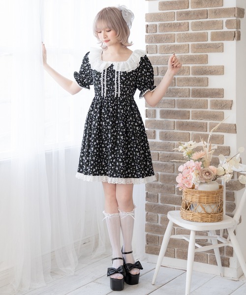 DearMyLoveRose(ディアマイラブローズ)の「ブーケットフラワーワンピース(ワンピース・レディース・ブラック系その他/ホワイト系その他/ホワイト/ピンク系その他/ブラック/ベビーピンク・3L/LL/LARGE/MEDIUM/SMALL)」の16枚目の写真