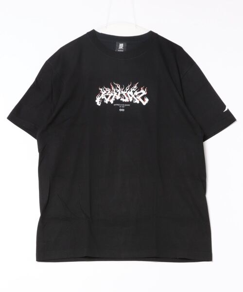 NO WAY(ノーウェイ)の「/KINJAZ/Graphic T(Tシャツ/カットソー・メンズ・ブラック/ホワイト・MEDIUM/LARGE)」の1枚目の写真