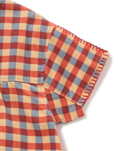 こども ビームス（コドモビームス）の「総柄 細コール ワンピース 2024（100～150cm）（ワンピース・キッズ・ホワイト系その他5/レッド・100/150/140/130/120/110）」の13枚目の写真