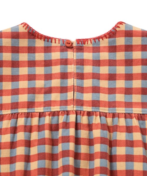 こども ビームス（コドモビームス）の「総柄 細コール ワンピース 2024（100～150cm）（ワンピース・キッズ・ホワイト系その他5/レッド・100/150/140/130/120/110）」の17枚目の写真