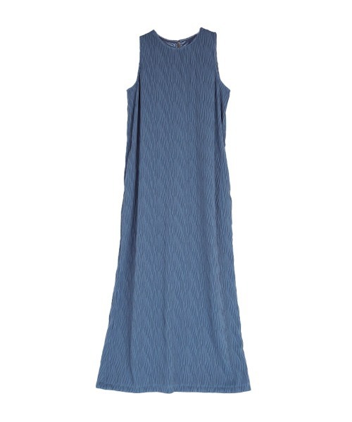 :ETHROF(イーサオブ)の「WAVE PLEATED ONEPIECE(ワンピース・レディース・ブルー/ブラック・FREE)」の19枚目の写真