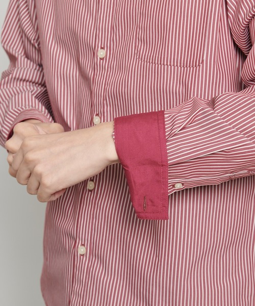 Arnold Palmer(アーノルドパーマー)の「ハイスペック 長袖 シェア シャツ(シャツ/ブラウス・レディース・ブルー/ネイビー/ワイン・XS/S/M/L/LL)」の8枚目の写真