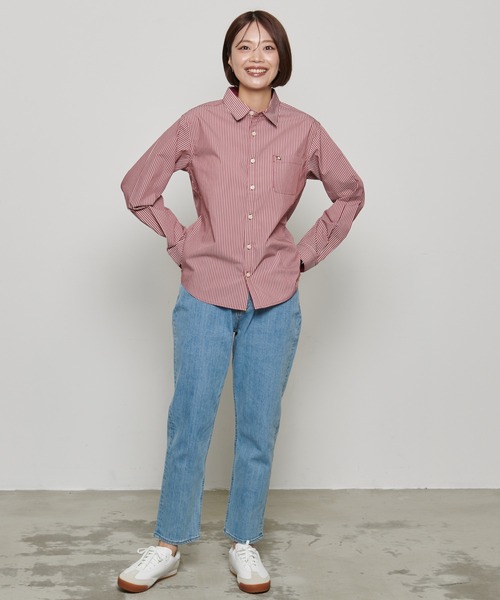 Arnold Palmer(アーノルドパーマー)の「ハイスペック 長袖 シェア シャツ(シャツ/ブラウス・レディース・ブルー/ネイビー/ワイン・XS/S/M/L/LL)」の12枚目の写真