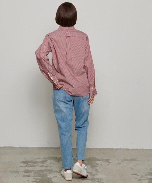 Arnold Palmer(アーノルドパーマー)の「ハイスペック 長袖 シェア シャツ(シャツ/ブラウス・レディース・ブルー/ネイビー/ワイン・XS/S/M/L/LL)」の14枚目の写真