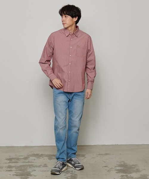 Arnold Palmer(アーノルドパーマー)の「ハイスペック 長袖 シェア シャツ(シャツ/ブラウス・レディース・ブルー/ネイビー/ワイン・XS/S/M/L/LL)」の9枚目の写真