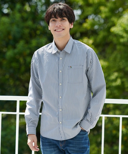 Arnold Palmer(アーノルドパーマー)の「ハイスペック 長袖 シェア シャツ(シャツ/ブラウス・レディース・ブルー/ネイビー/ワイン・XS/S/M/L/LL)」の15枚目の写真