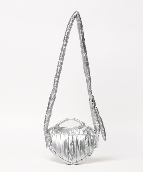 niko and...（ニコアンド）の「オリジナルハートパフショルダーバッグ（ショルダーバッグ・レディース・レッド/シルバー/ブラック・0）」の9枚目の写真