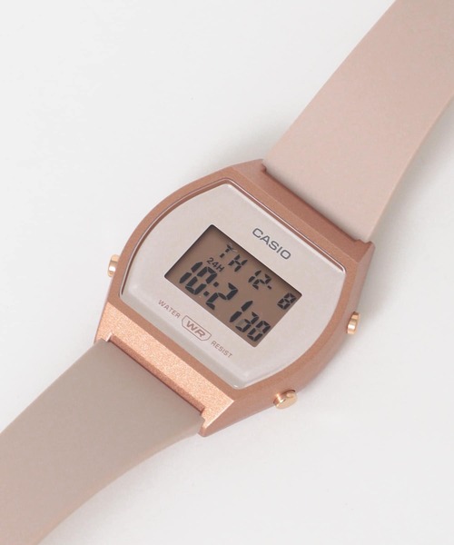 CASIO（カシオ）の「CASIO　メタルデジタルウォッチ（アナログ腕時計・レディース・ベージュ/ブラック/ブロンズ・-）」の14枚目の写真