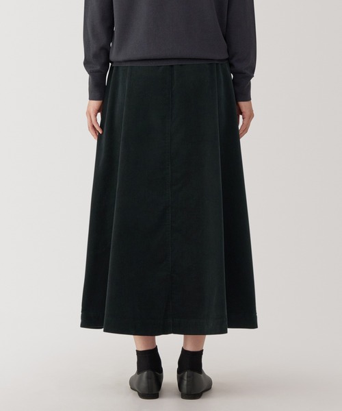 無印良品（ムジルシリョウヒン）の「婦人　木の実から作ったカポック混　コーデュロイフレアスカート（スカート・レディース・キャメル/アイボリー/ブラック・XL/L/M/S）」の15枚目の写真