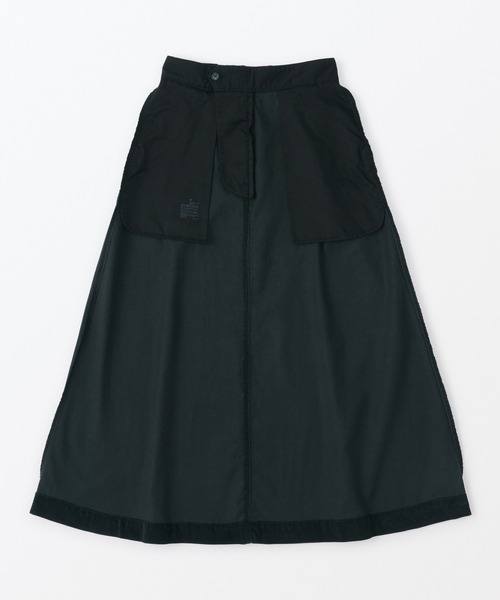 無印良品（ムジルシリョウヒン）の「婦人　木の実から作ったカポック混　コーデュロイフレアスカート（スカート・レディース・キャメル/アイボリー/ブラック・XL/L/M/S）」の19枚目の写真