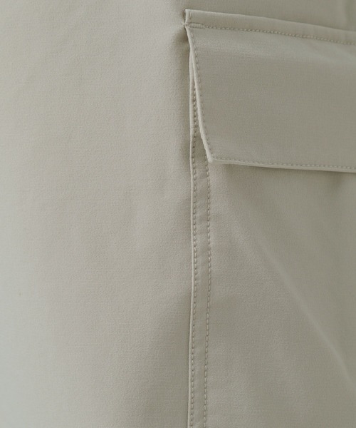 BAYFLOW（ベイフロー）の「ポリスパンワイドカーゴパンツ（カーゴパンツ・メンズ・ブラック/アイボリー/ライトブルー・MEDIUM/LARGE）」の12枚目の写真