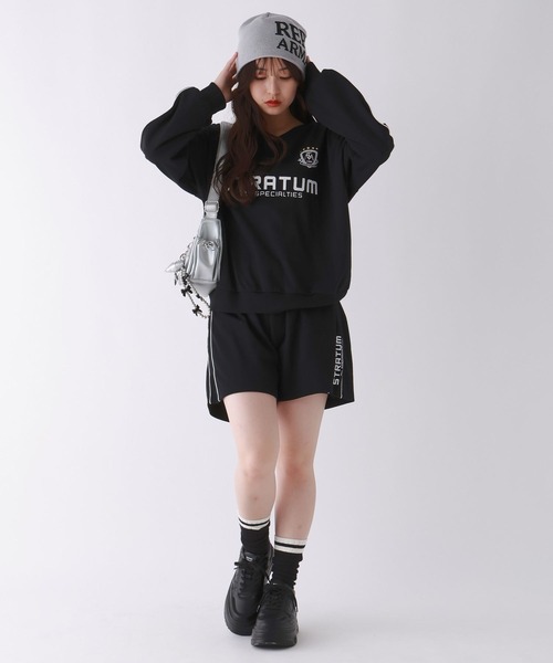 repipi armario（レピピ アルマリオ）の「ゲームウラケセットアップ（セットアップ・キッズ・ホワイト/ブラック/グレー・SMALL/MEDIUM/LARGE）」の9枚目の写真