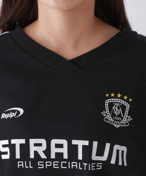 repipi armario（レピピ アルマリオ）の「ゲームウラケセットアップ（セットアップ・キッズ・ホワイト/ブラック/グレー・SMALL/MEDIUM/LARGE）」の16枚目の写真