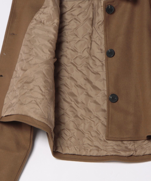 セール】ウールクロップドジャケット｜レディース シンプル