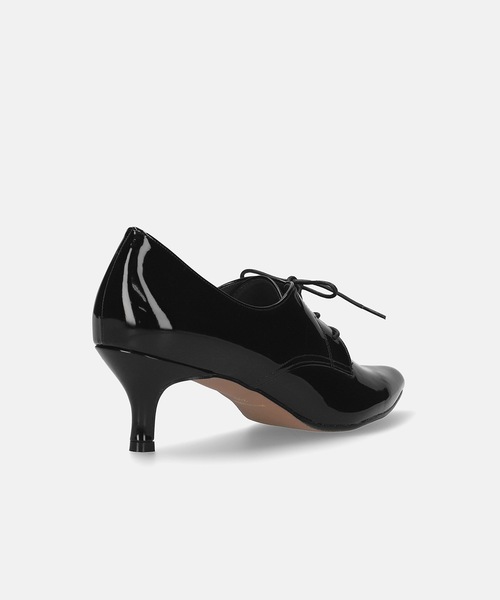 MAMIAN（マミアン）の「ポインテッドトゥ レースアップ ブーティ (5.0cmヒール)（ブーツ・レディース・ブラック/ブラック系その他・25.0cm/24.5cm/24.0cm/23.5cm/23.0cm/22.5cm）」の14枚目の写真