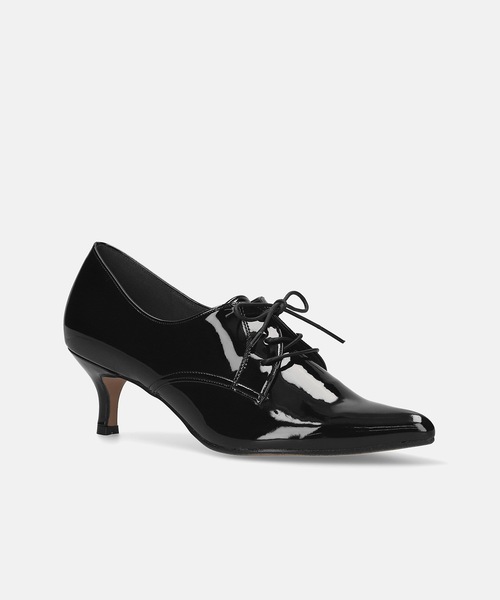 MAMIAN（マミアン）の「ポインテッドトゥ レースアップ ブーティ (5.0cmヒール)（ブーツ・レディース・ブラック/ブラック系その他・25.0cm/24.5cm/24.0cm/23.5cm/23.0cm/22.5cm）」の15枚目の写真