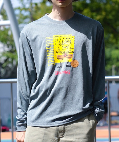 SPALDING/スポルディング】ロングスリーブTシャツ スポンジ