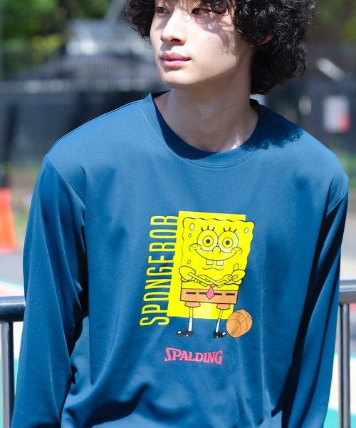 SPALDING/スポルディング】ロングスリーブTシャツ スポンジ