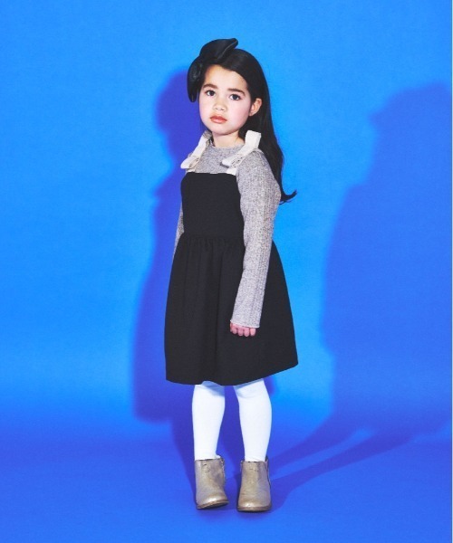 【セール】ポプリンストレッチジャンパースカート（ジャンパースカート）｜maarook（マルーク）