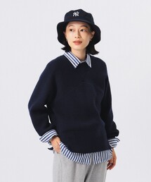 BEAMS BOY | 7ゲージ スイッチング プルオーバー ニット(ニット/セーター)