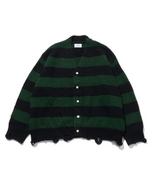 OPULENCE（オーピュレンス）の「ダメージボーダーカーディガン（カーディガン/ボレロ）」