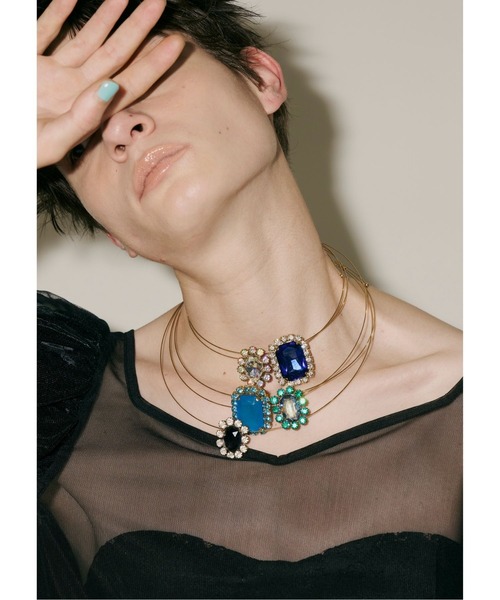 BIGビジューストーンチョーカー（チョーカー）｜LA BELLE ETUDE