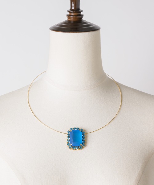 セール】BIGビジューストーンチョーカー（チョーカー）｜LA BELLE