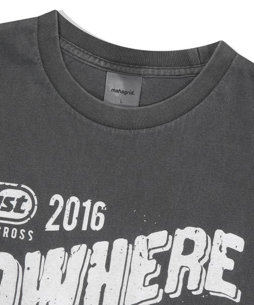 mahagrid/マハグリッド』 DUST MOTOCROSS PIGMENT LS TEE/ダスト