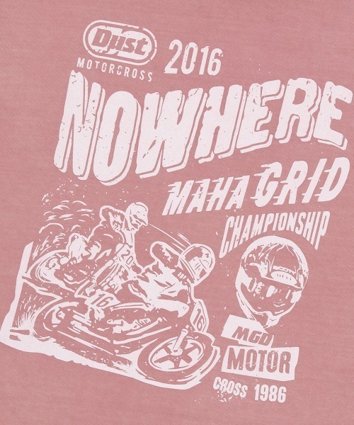 mahagrid/マハグリッド』 DUST MOTOCROSS PIGMENT LS TEE/ダスト