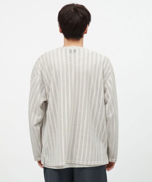 LAKOLE（ラコレ）の「レースアンサンブル長袖T / 142874（Tシャツ/カットソー・メンズ・ライトグレー/マスタード/ブラック・LARGE/MEDIUM）」の11枚目の写真