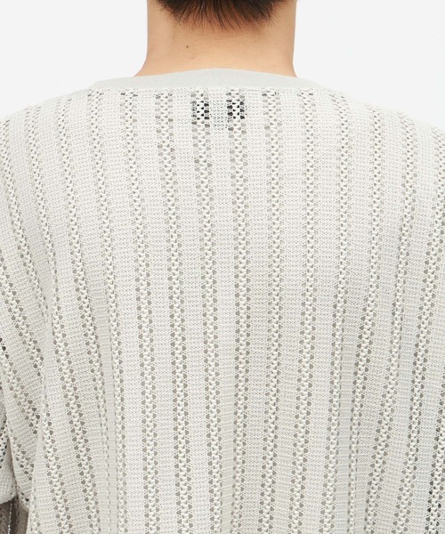 LAKOLE（ラコレ）の「レースアンサンブル長袖T / 142874（Tシャツ/カットソー・メンズ・ライトグレー/マスタード/ブラック・LARGE/MEDIUM）」の15枚目の写真