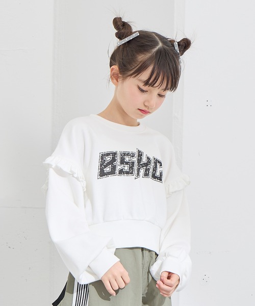 FIORUCCI☆フルーティー ロゴ スウェット セットアップ ホワイト Champion (チャンピオン) ロゴプリント プルオーバー パーカー