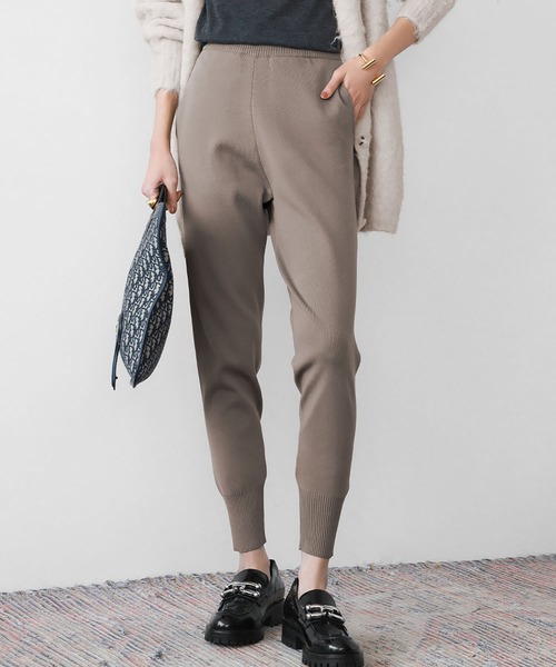 セール】ニットジョガーパンツ（その他パンツ）｜ELFRANK（エル