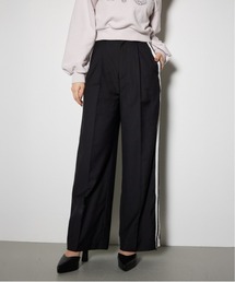 rienda | サイドダブルラインパンツ(スラックス)