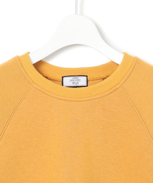 J.PRESS YORK STREET(ジェイプレスヨークストリート)の「【WOMEN】ダンボールジャージー スウェット(スウェット・レディース・ネイビー系/イエロー系/グレー系/ライトグレー系・F)」の6枚目の写真