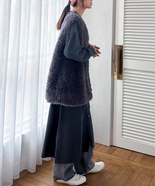 【セール】ソフトデニムシャツワンピース(シャツワンピース)|DOUX ARCHIVES(ドゥアルシーヴ) 【セール】ソフトデニムシャツワンピース(シャツワンピース)|DOUX ARCHIVES(ドゥアルシーヴ)